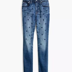 Madewell High-Rise Slim Boyjean: Beaded - 26